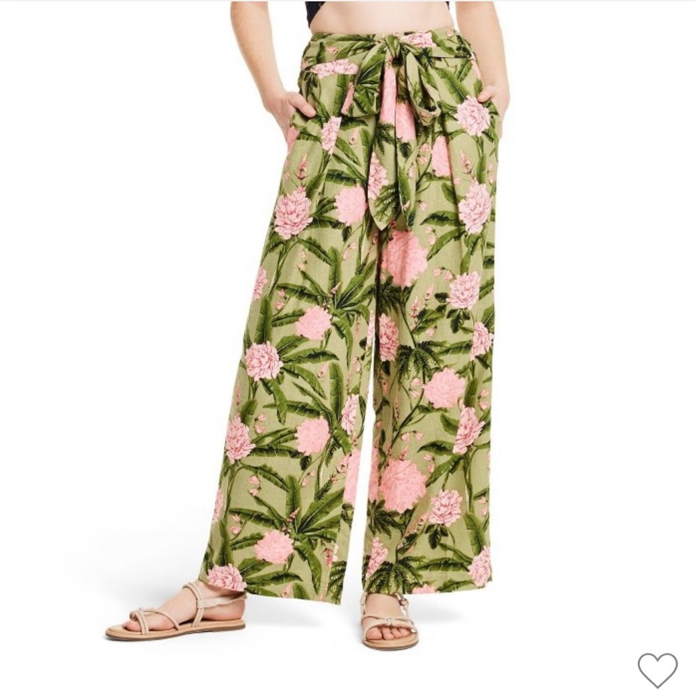 Agua Bendita x Target Women's Large Peony Print Pants